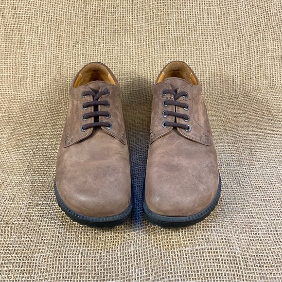 Birkenstock Sandals  Oxfords  Shoes Brown Leather Lace Up Wo. Sz 9 Men's Size 7 - Picture 10 of 11